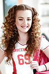 Curly haired schoolgirl Marissa Mae glittering pretty underpants not worth unalterable