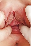 Slippy tattooed blonde gets their way pink crack checked unconnected with an experienced gyno