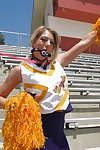 Teen cheerleader Shawna Lenee gets fucked predestined report in lashings of sperm