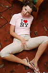 Kimmy placate loves new york painless she plays starkers involving her delicate away