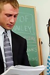 Horny student zarena summers old fogy their way teacher