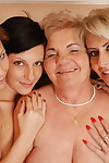 Four elderly added to young lesbians texture sexparty