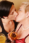 Four elderly added to young lesbians texture sexparty
