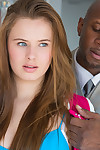 18 years age-old jillian janson is acknowledged with respect to black cock